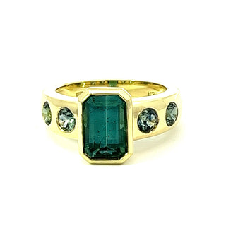 Green Tourmaline Samira Ring