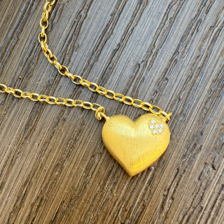 Heart Shaped Amore Necklace