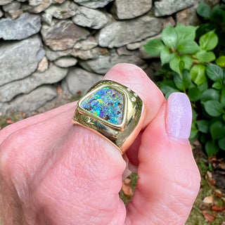 Boulder Opal Hudson Ring