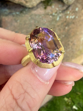 Ametrine Griffen Ring