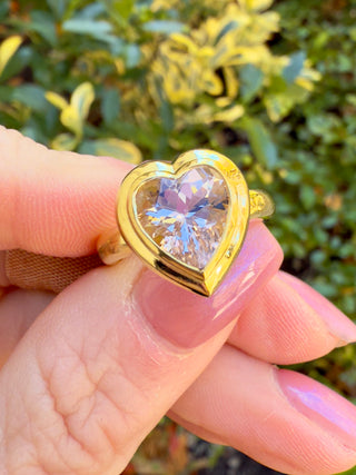 Heart Shaped Morganite Revival Ring