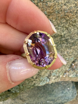 Ametrine Griffen Ring