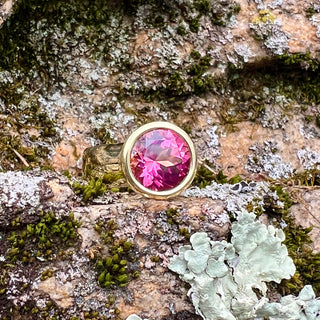 Pink Tourmaline Rivington Ring