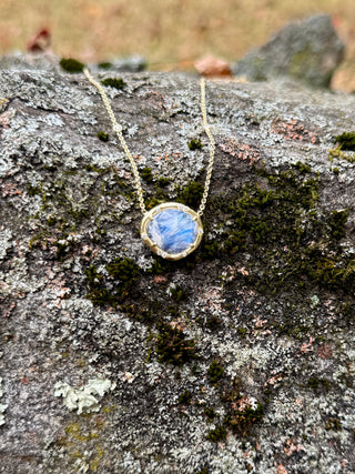 Rainbow Moonstone Sprinkle Necklace