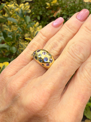 Multicolor Galaxy Ring