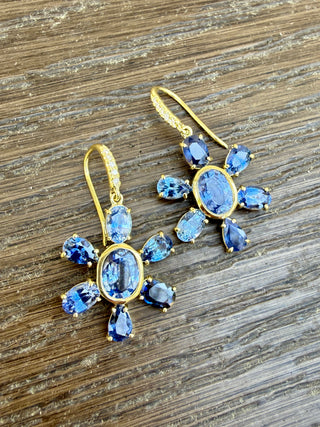 Blue Sapphire Paloma earrings