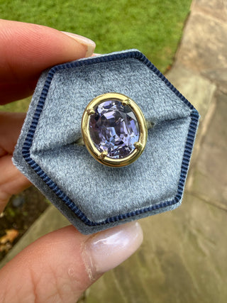 Oval Tanzanite Kindle Ring