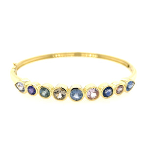 Multicolor Sapphire Carnival Bangle