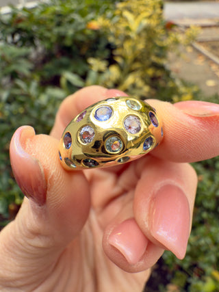 Multicolor Galaxy Ring