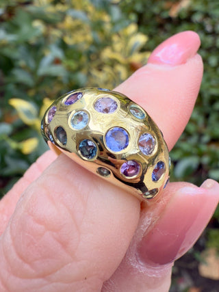 Multicolor Galaxy Ring