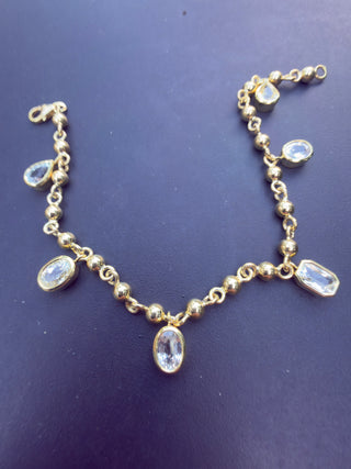 Multi-Shape Pastel Sapphire Festoon Bracelet