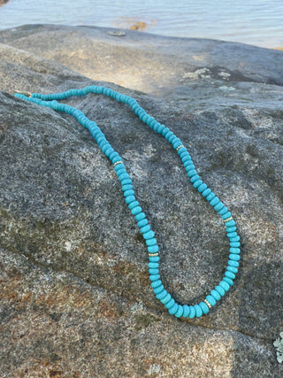 Beaded Turquoise Necklace