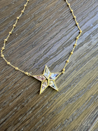 Multicolor Sapphire Astra Necklace