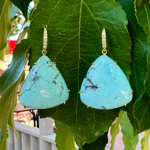 Kazakhstan Turquoise Joyce Earrings