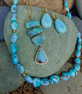 Vanessa Boulder Opal Necklace