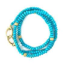 Turquoise Beaded Chelsea Necklace