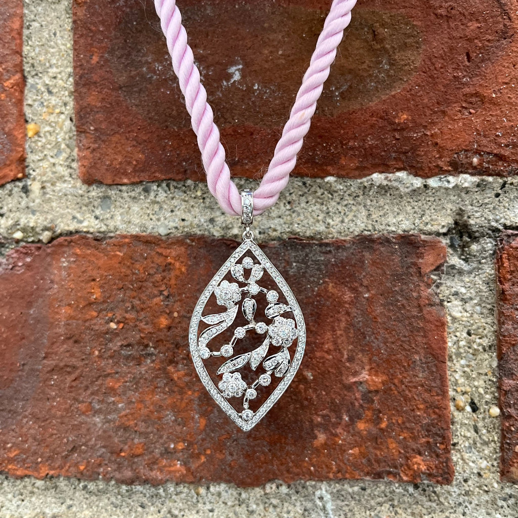 Teardrop Vineyard Medallion Lauren K Fine Jewelry NY