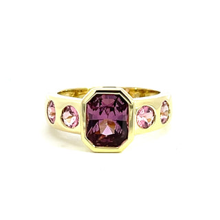 Spinel and Pink Tourmaline Samira Ring