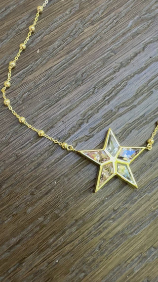 Multicolor Sapphire Astra Necklace