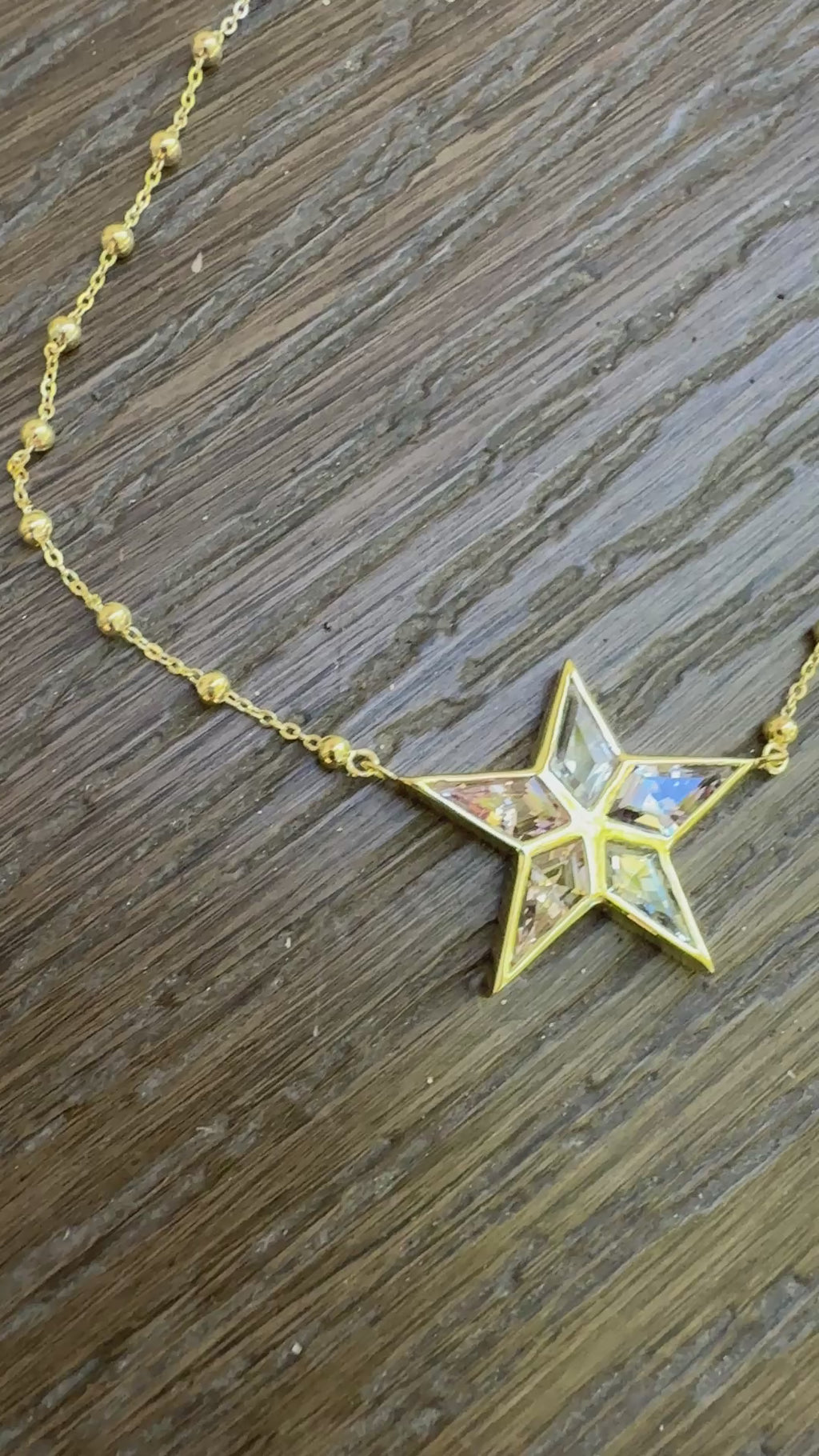Multicolor Sapphire Astra Necklace