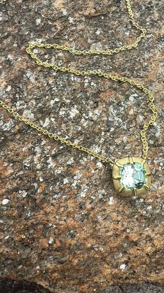 Cushion Cut Blue Tourmaline