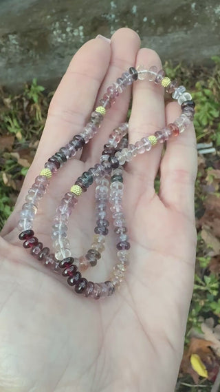 18" Smooth Spinel Chelsea Beaded Necklace