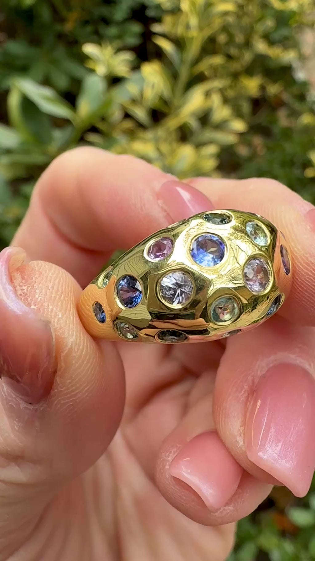 Multicolor Galaxy Ring