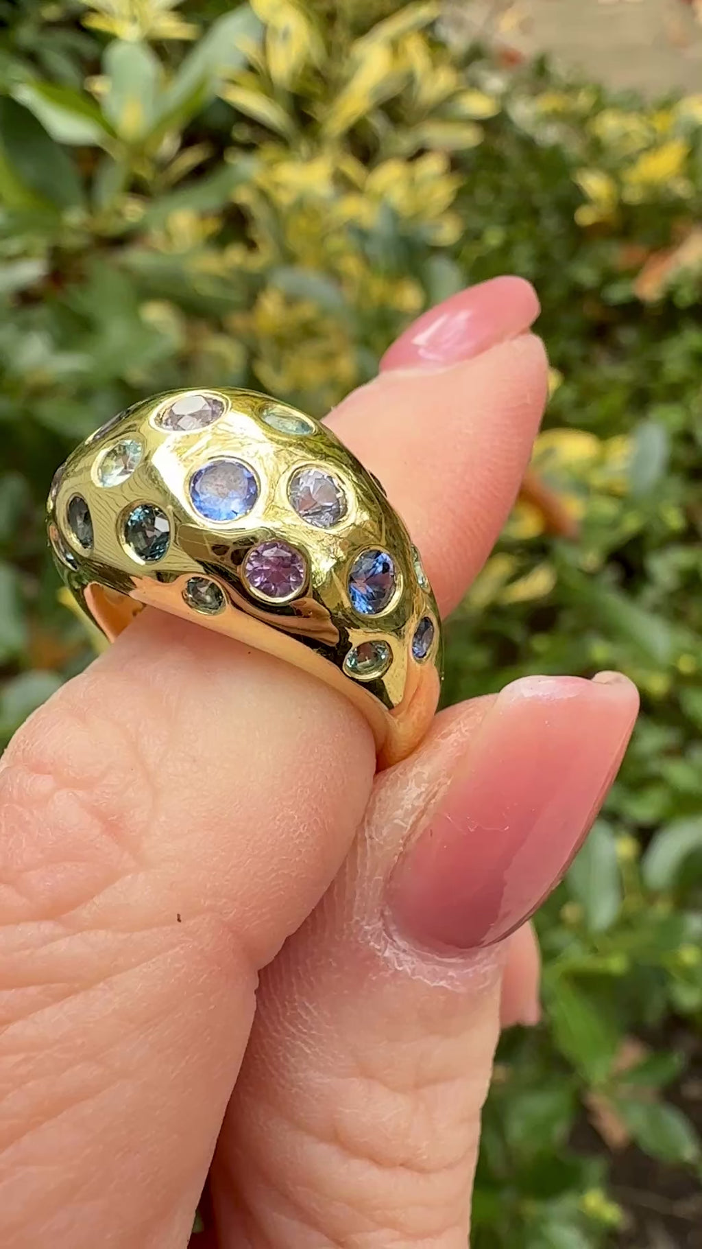 Multicolor Galaxy Ring