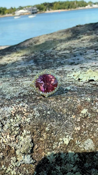 Pink Tourmaline Jordan Ring