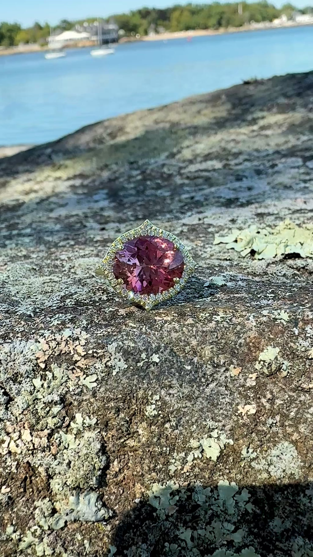 Pink Tourmaline Jordan Ring