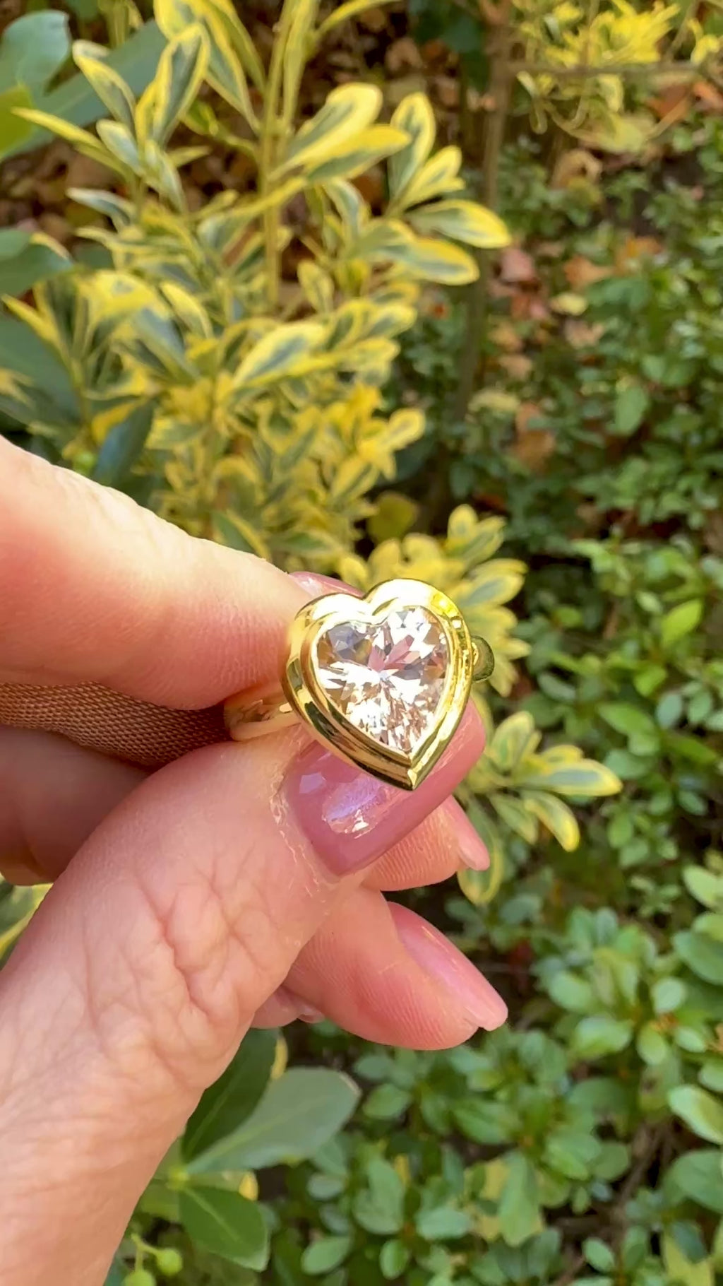 Heart Shaped Morganite Revival Ring