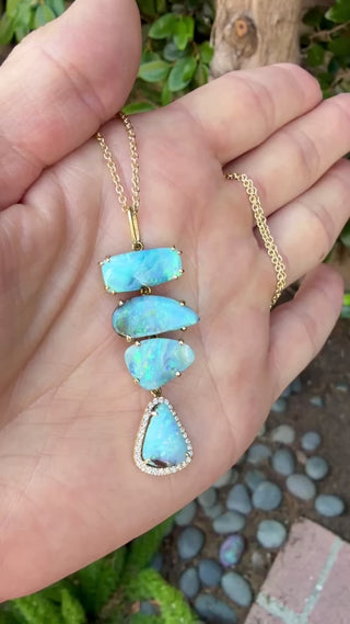 Vanessa Boulder Opal Necklace
