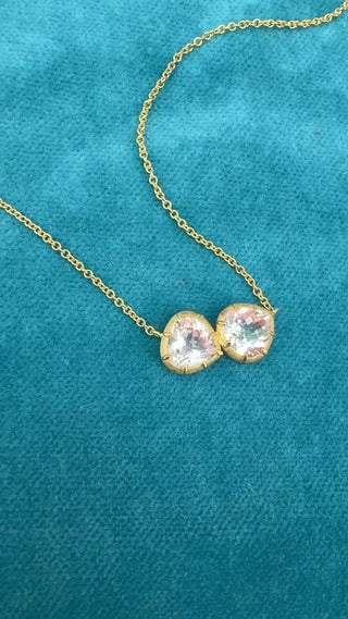 Pear Shape Madagascar Moonstone Griffen Necklace