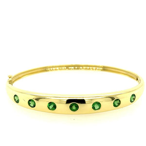 Tsavorite Odyssey Bangle