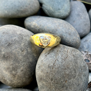 Heart Shaped Diamond Olena Ring
