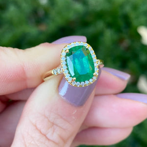 Emerald Mischa Ring