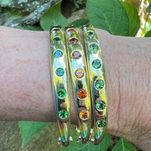 Green Tourmaline Odyssey Bangle