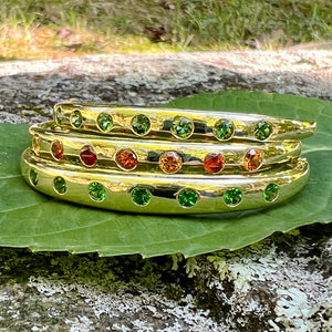 Tsavorite Odyssey Bangle