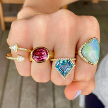 Semi-Black Opal Stella Ring