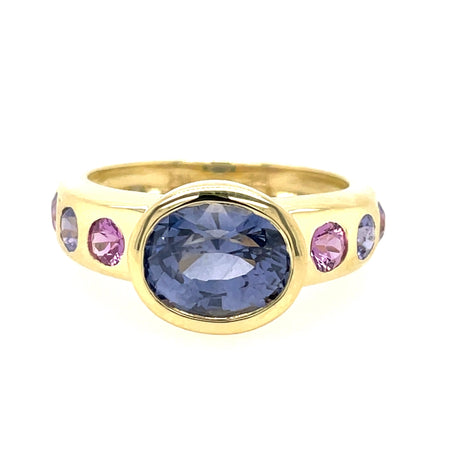 Blue Sapphire Samira Ring