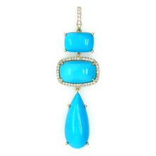 Turquoise Vanessa Pendant